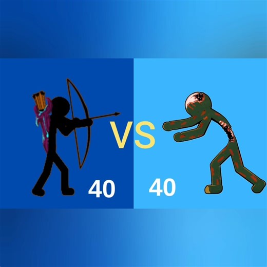 40 Vamp Archer vs 40 Zombie Toxic 🔥 | Stick War Legacy #shorts