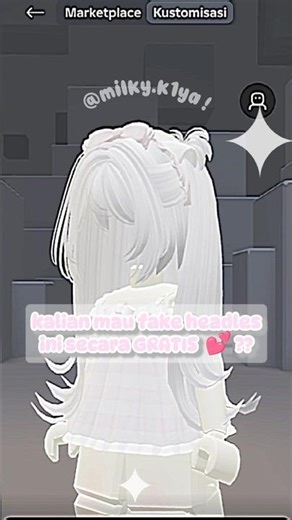 𖥻 ׁ ׅTut𖦹r fake headless secara FREE 👩🏻‍🦲❗┆!b :: yg prng buat 🌷 #robloxedit#fypシ#masukberanda#4u