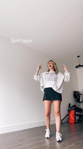 Transformation into Heather from Self Tape to Dress