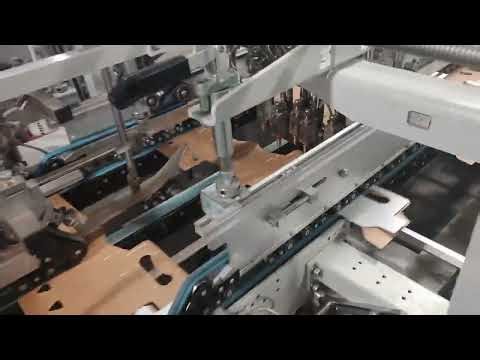 Cold Glue system 16 Channels for Beer Box Making#foldinggluing #machine
