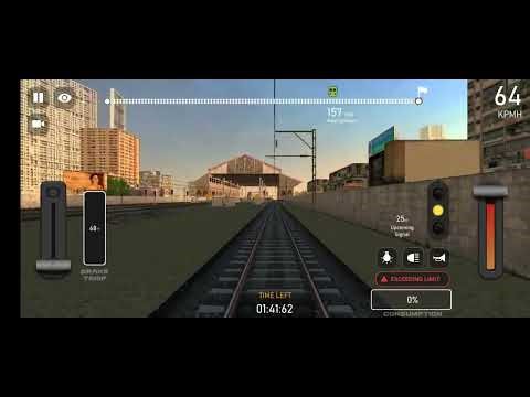 I play Indian Local Train simulator 😈😈🎮🎮😜😜