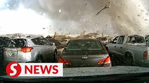 55K views · 302 reactions | Dashcam video shot on April 26 showed the...