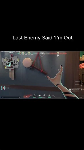 “1v5 Clutch 😈 Last Enemy Said ‘I’m Out’ 🏃‍♂️💀 #valorant”