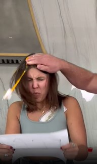 She Gets Egged After Winning the Challenge