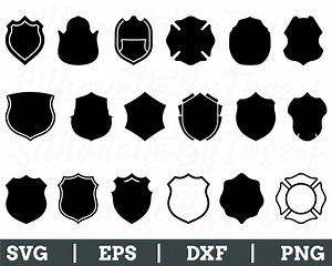 Firefighter Badge Svg, Firefighter Badges Silhouette, Firefighter Badge Cut File, Dxf, Png - Etsy