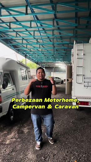 Perbezaan Motorhome, Campervan & Caravan