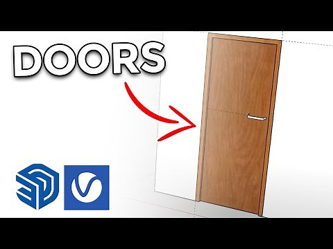 How to create Doors FAST in Sketchup