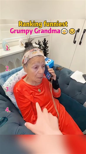 Ranking funniest Grumpy Grandma👵😠 #grandma #prank