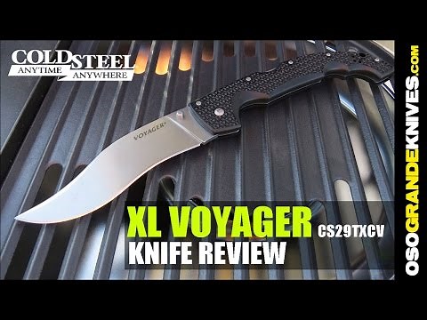Cold Steel XL Voyager Vaquero CS29TXCV Knife Review | OsoGrandeKnives