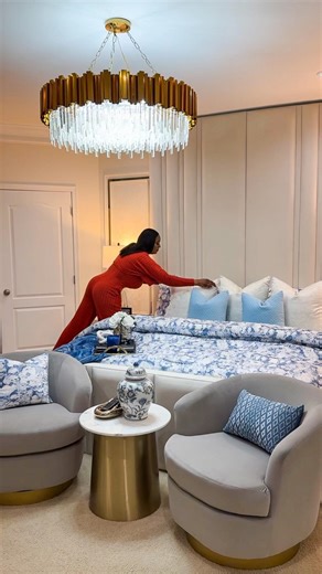Dreamy spring bedroom refresh : Home decorating ideas #interiorstyling #bedroomdesignideas om