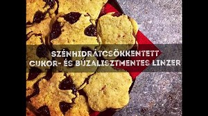Cukor- és búzalisztmentes linzer recept