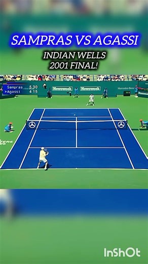 Agassi Unleashes a MONSTER Forehand vs Sampras 💥