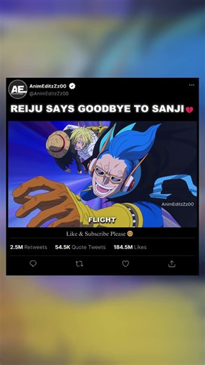 Reiju Says Goodbye To Sanji💔| EDIT | #onepiece #shorts #sanji #luffy