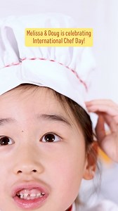 3.3K views | It's International Chefs Day! From role play costumes to pretend play food, we have everything your littles need to celebrate.‍ Add to : https://brnw.ch/21wNWfl | Melissa & Doug | Facebook