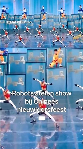 Robots stelen de show tijdens Chinees nieuwjaarsfeest | RTL Nieuws