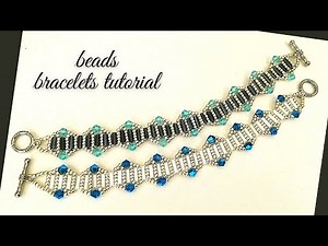 How to make beaded bracelet. Bugle beads bracelet. DIY Bracelet