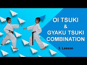 Oi zuki - Gyaku zuki karate punches - Oi tsuki and Gyaku tsuki