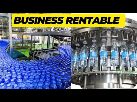 Financement disponible: Lancez votre propre usine d’eau minérale dès aujourd’hui