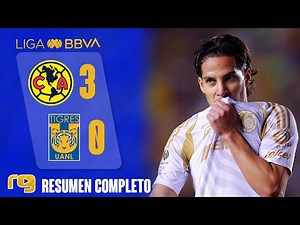 🔥 AMERICA VS TIGRES 3-0 | GOAL HIGHLIGHTS | LIGA MX