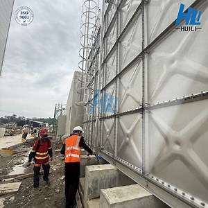 [Hot Item] Sectional Square Bolted Stainless Steel Water Storage Tank Ss 304 316 50000 Gallon Litre Liter Cubic Pressed Water Tank