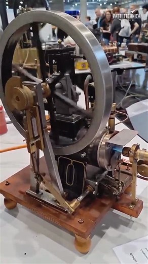 Mini Steam Engine Vintage Model Machine 🔥🚂