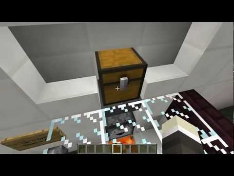 How to make a trash can in Minecraft 1.7 - minecraft incinerator 1.7