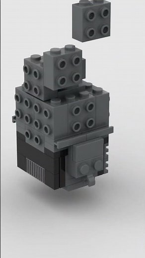 LEGO BrickHeadz - a character Dead Space #legoshorts #legotutorial #tutorial #shorts #deadspace2023
