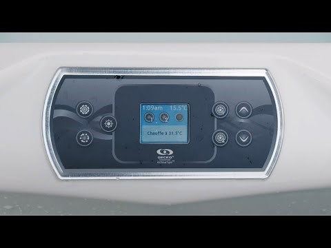 Spa Kinedo - Utilisation du clavier de commande K500 (Gecko)