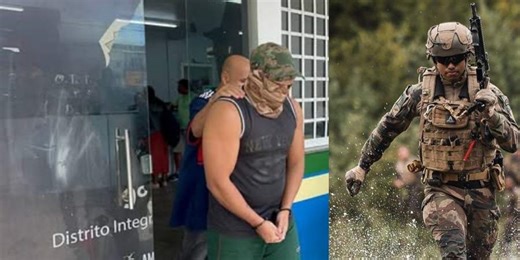 Vídeo: Ex-militar da Legião Estrangeira é preso em Manaus por assaltos em “golpe do amor”