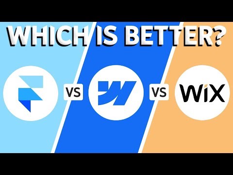 Framer vs Webflow vs Wix (2025) - Which One Is BEST?