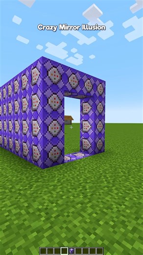 Minecraft Crazy Tunnel illusion...🤯