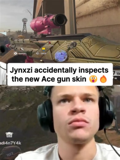 Ace gun skin Inspection 😮🔥 #jynxzi #rainbow6siege #ace #gunskin #inspection