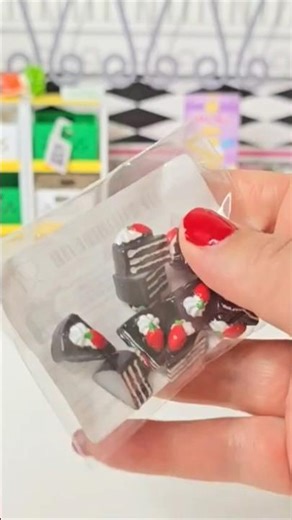 MINIATURE Chocolate cake🎂 ASMR tingles 🫧