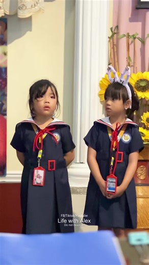 Sunday School Presentation ❤️ #lifewithalex #lifewithteamvelez