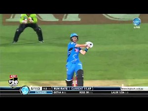 Strikers v Thunder match highlights