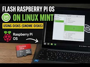 How to Flash Raspberry Pi OS to an SD Card on Linux Mint Using Disks (2026)