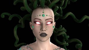 Medusa Gorgon Goes Anima Stock Footage Video (100% Royalty-free) 16621156 | Shutterstock