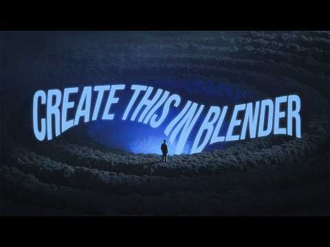 How to Create Spiral Landscapes in Blender