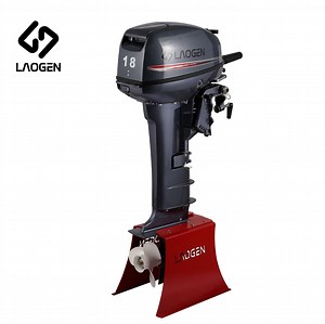 [Hot Item] 2 Stroke 18HP Outboard Boat Motor Laogen Efficient18 Match YAMAHA Outboard Motor Marine Engines
