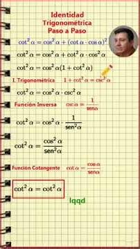 Cómo resolver una Identidad Trigonométrica PASO A PASO 📐🔥 #matematicas