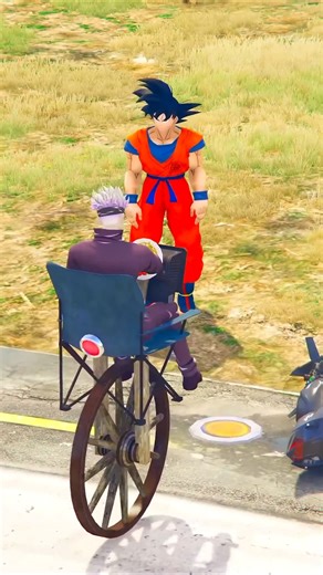 GTA V : NINJA H2R VS ONE WHEEL CAR IN GTA 5 ! #gta #gta5thar #shorts #viral #gta #gta5