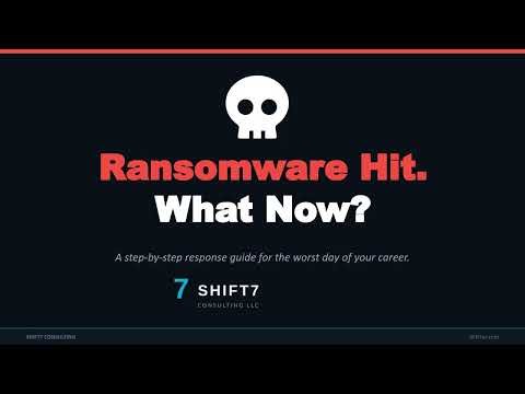 Ransomware Hit. What Now? (Step-by-Step Incident Response Guide)