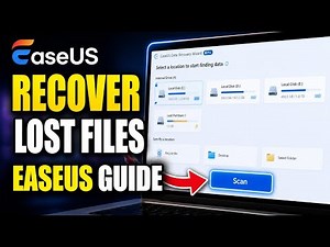How to recover lost files with EaseUS - Full Guide