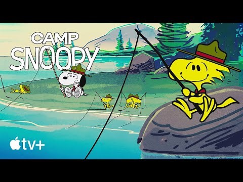 Excited Fisher, Woodstock! & the bored Beagle Scouts | Camp Snoopy | Cartoons for Kids