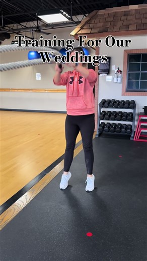 Training for wedding season! 💪💍✨ Because every bride deserves the perfect day, and we are here to make it happen! 🥂💐We love people and love Jesus but will also channel our inner gangster when needed. 😎 You should see our training for the guest who thinks