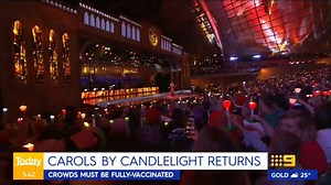 Crowds will be welcomed back at Carols by Candlelight in Melbourne this Christmas. #9News | Nightly at 6pm | 9 News