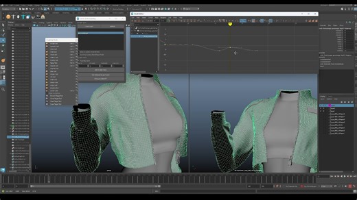 Maya｜动画修型 shot scuplt