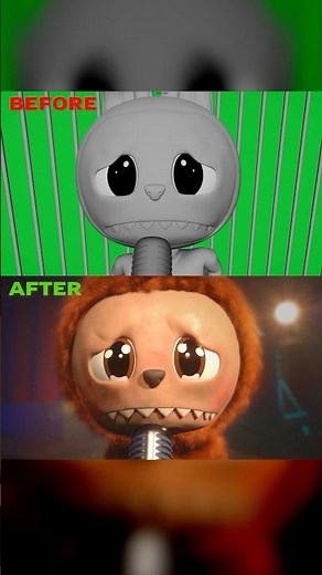 [BEFORE vs AFTER] Labubu's Sad Origin Story
