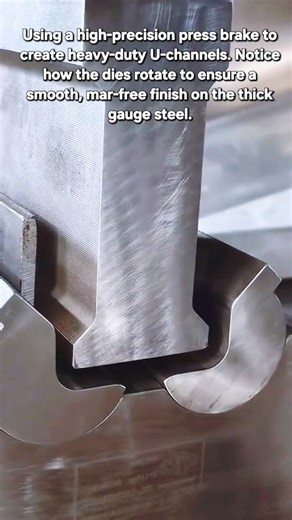 ​From Flat Plate to Perfect Bend: The Hydraulic Press Brake in Action