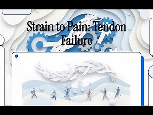 Strain to Pain: Understanding Tendon Failure and Injury Risk